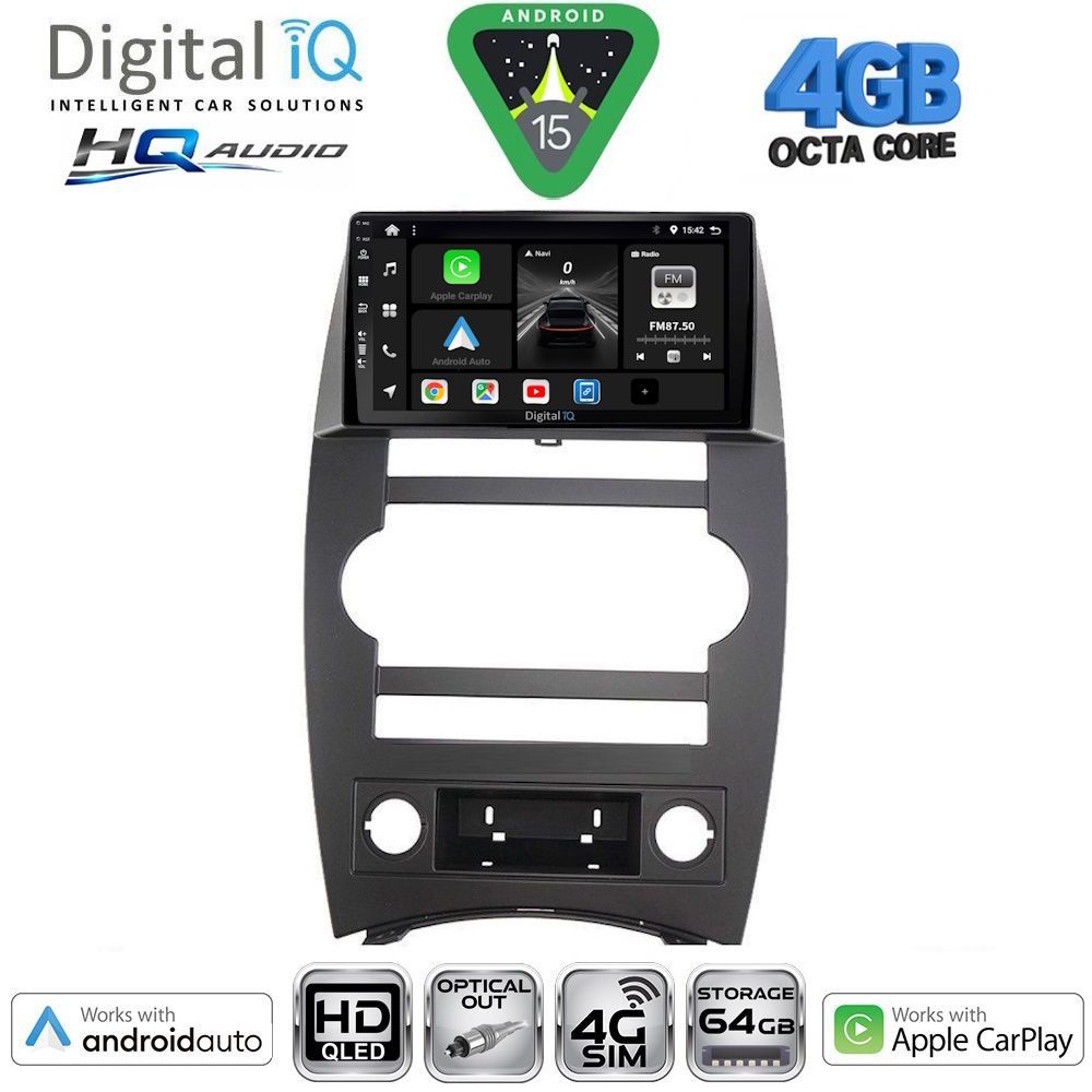 DIGITAL IQ BXK 19274_CPAA (9inc) MULTIMEDIA TABLET for JEEP COMMANDER mod. 2007-2009 DIGITAL IQ BXK 19274_CPAA (9inc) MULTIMEDIA TABLET for JEEP COMMANDER mod. 2007-2009