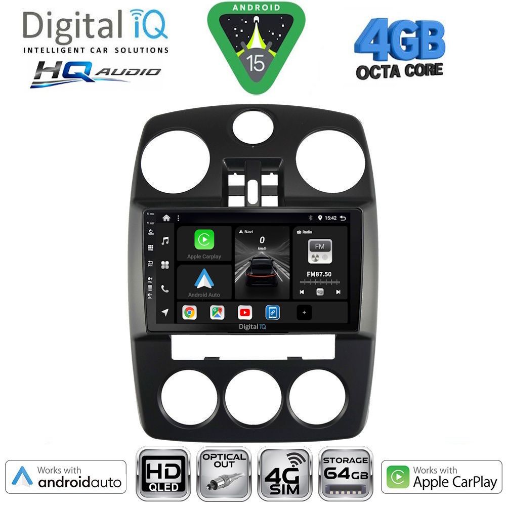 DIGITAL IQ BXK 19287_CPAA (9inc) MULTIMEDIA for CHRYSLER PT CRUISER mod. 2005-2010 DIGITAL IQ BXK 19287_CPAA (9inc) MULTIMEDIA for CHRYSLER PT CRUISER mod. 2005-2010