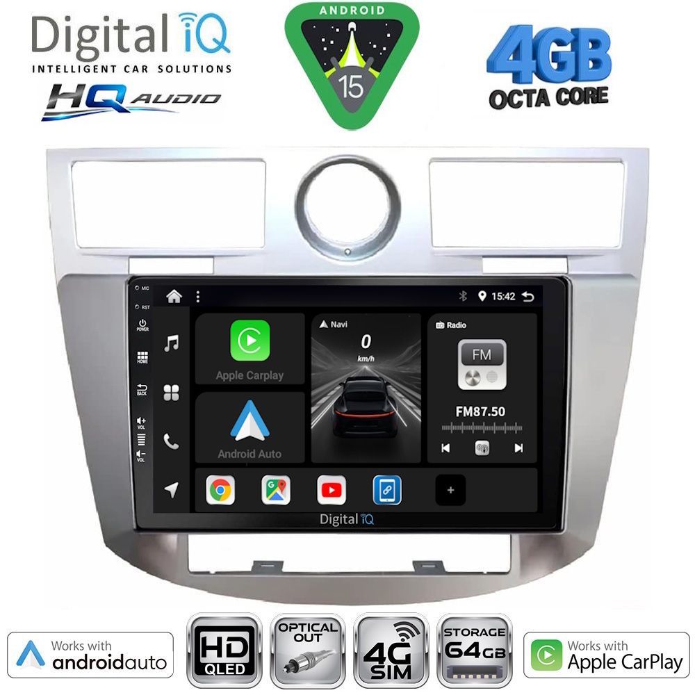 DIGITAL IQ BXK 19289_CPAA (9inc) MULTIMEDIA for CHRYSLER SEBRING mod. 2008-2010 DIGITAL IQ BXK 19289_CPAA (9inc) MULTIMEDIA for CHRYSLER SEBRING mod. 2008-2010
