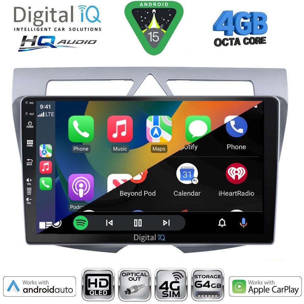 DIGITAL IQ BXK 19307_CPAA (9inc) MULTIMEDIA TABLET for KIA PICANTO mod. 2008-2011 DIGITAL IQ BXK 19307_CPAA (9inc) MULTIMEDIA TABLET for KIA PICANTO mod. 2008-2011