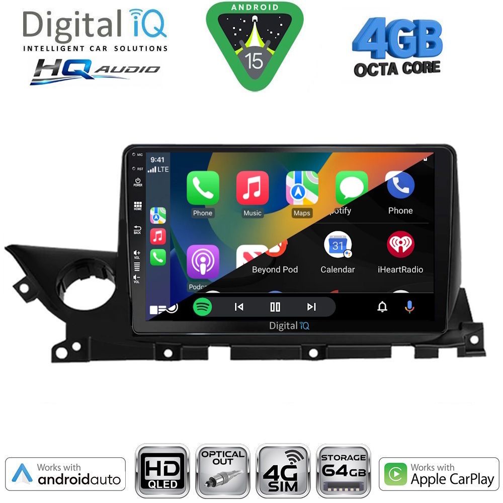 DIGITAL IQ BXK 19379B_CPAA (9inc) MULTIMEDIA TABLET for MAZDA 6 mod. 2021-2026 DIGITAL IQ BXK 19379B_CPAA (9inc) MULTIMEDIA TABLET for MAZDA 6 mod. 2021-2026