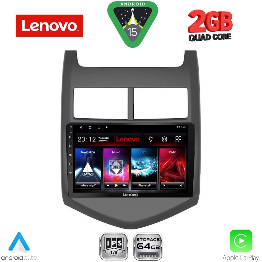 LENOVO LVD 2074A_CPA (9inc) MULTIMEDIA TABLET for CHEVROLET AVEO mod. 2011-2014 LENOVO LVD 2074A_CPA (9inc) MULTIMEDIA TABLET for CHEVROLET AVEO mod. 2011-2014
