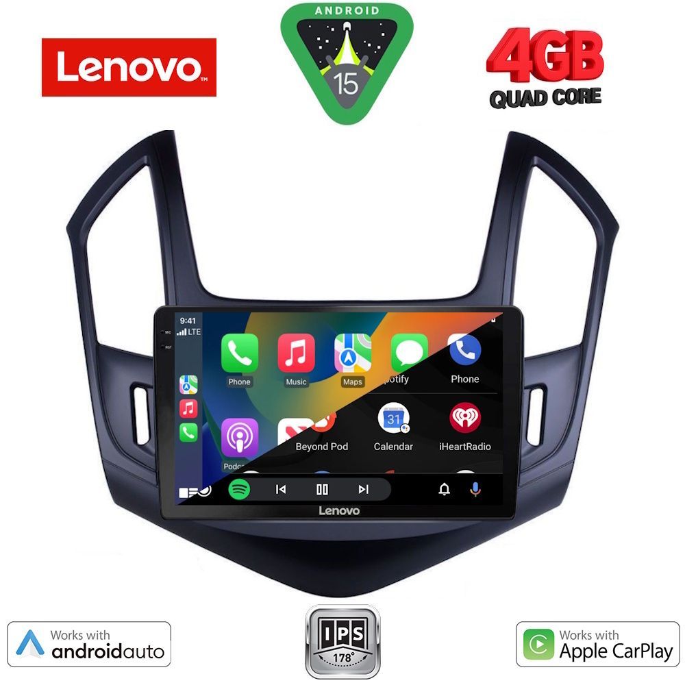 LENOVO LVE 8076B_CPAA (9inc) MULTIMEDIA TABLET for CHEVROLET CRUZE mod. 2013-2015 LENOVO LVE 8076B_CPAA (9inc) MULTIMEDIA TABLET for CHEVROLET CRUZE mod. 2013-2015