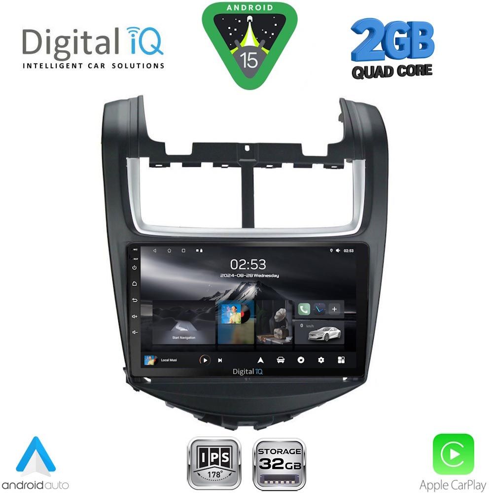 DIGITAL IQ RSD 1074B_CPA (9inc) MULTIMEDIA TABLET for CHEVROLET AVEO mod. 2014-2017 DIGITAL IQ RSD 1074B_CPA (9inc) MULTIMEDIA TABLET for CHEVROLET AVEO mod. 2014-2017