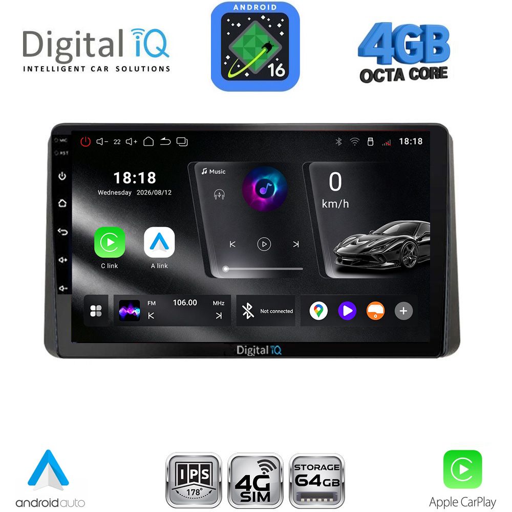 DIGITAL IQ RTG 6328_CPA (10inc) MULTIMEDIA TABLET for KIA SPORTAGE mod. 2021+ DIGITAL IQ RTG 6328_CPA (10inc) MULTIMEDIA TABLET for KIA SPORTAGE mod. 2021+