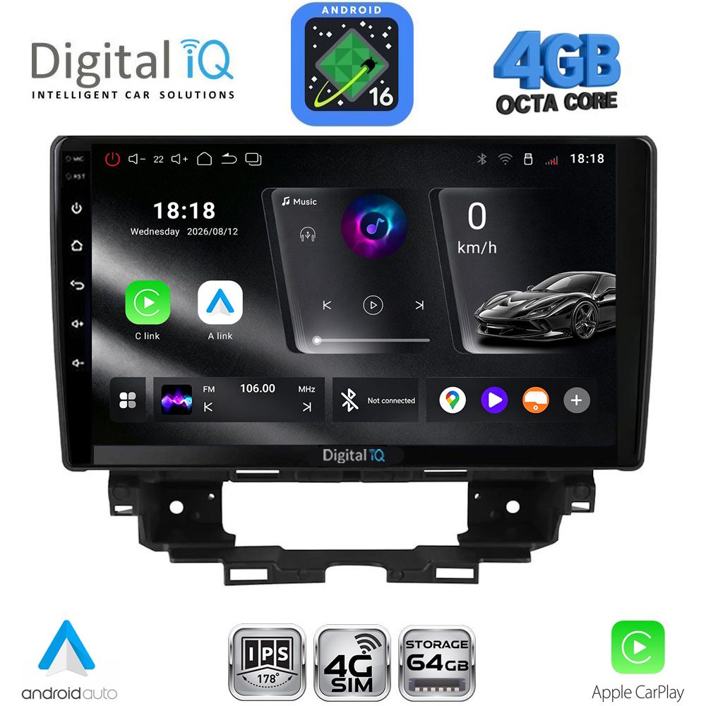 DIGITAL IQ RTG 6557_CPA (10inc) MULTIMEDIA TABLET for RENAULT KANGOO mod. 2021+ DIGITAL IQ RTG 6557_CPA (10inc) MULTIMEDIA TABLET for RENAULT KANGOO mod. 2021+