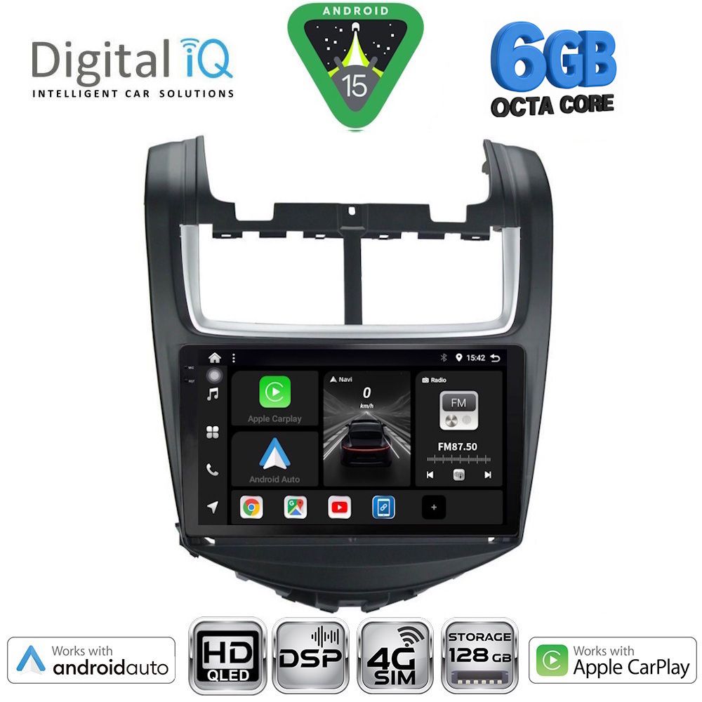 DIGITAL IQ BXF 17074B_CPAA (9inc) MULTIMEDIA TABLET for CHEVROLET AVEO mod. 2014-2017 DIGITAL IQ BXF 17074B_CPAA (9inc) MULTIMEDIA TABLET for CHEVROLET AVEO mod. 2014-2017