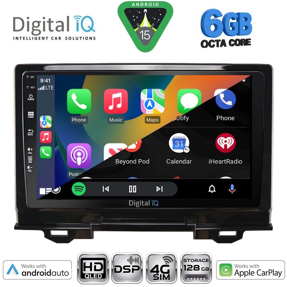 DIGITAL IQ BXF 17202A_CPAA (9inc) MULTIMEDIA TABLET for HONDA HRV mod. 202A1-202A6 DIGITAL IQ BXF 17202A_CPAA (9inc) MULTIMEDIA TABLET for HONDA HRV mod. 202A1-202A6