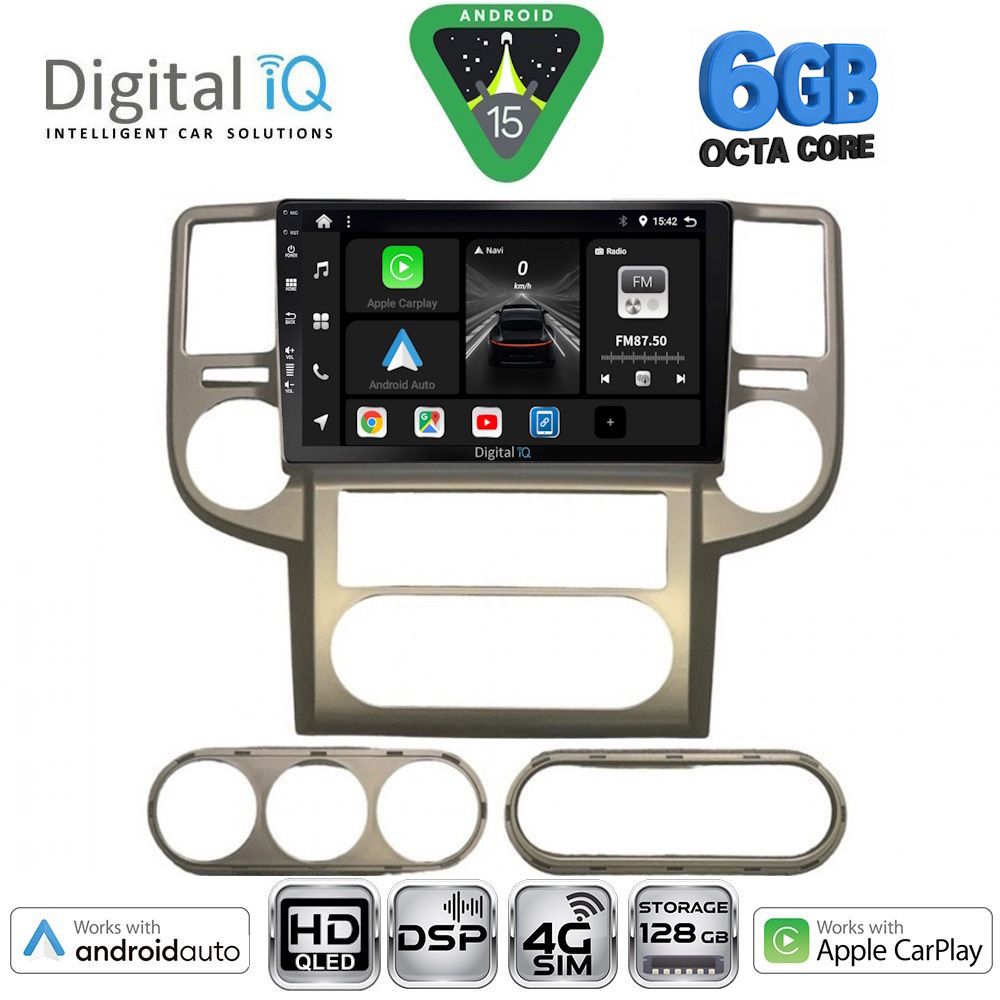 DIGITAL IQ BXF 17475B_CPAA (10inc) MULTIMEDIA TABLET for NISSAN XTRAIL mod. 2004-2007 DIGITAL IQ BXF 17475B_CPAA (10inc) MULTIMEDIA TABLET for NISSAN XTRAIL mod. 2004-2007