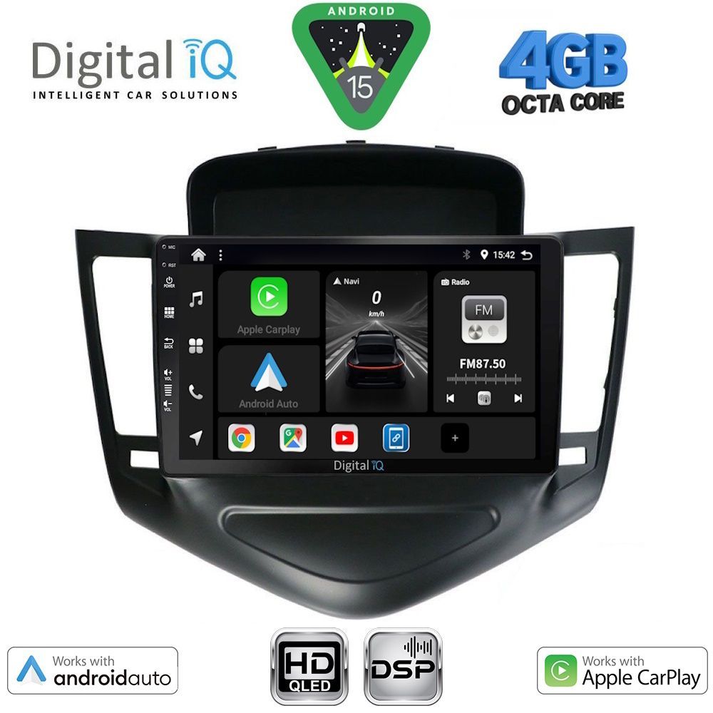 DIGITAL IQ BXF 16076A_CPAA (9inc) MULTIMEDIA TABLET for CHEVROLET CRUZE mod. 2008-2012 DIGITAL IQ BXF 16076A_CPAA (9inc) MULTIMEDIA TABLET for CHEVROLET CRUZE mod. 2008-2012