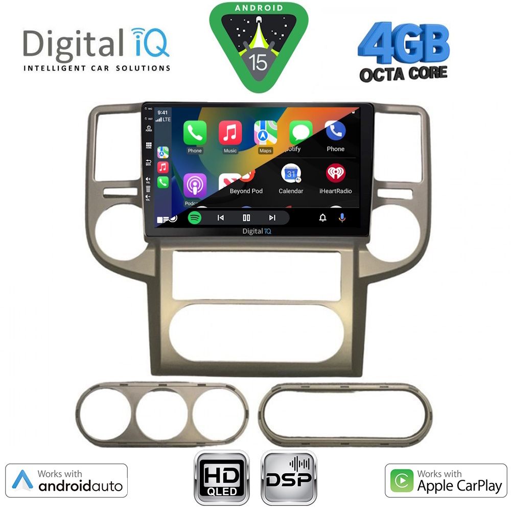DIGITAL IQ BXF 16475B_CPAA (10inc) MULTIMEDIA TABLET for NISSAN XTRAIL mod. 2004-2007 DIGITAL IQ BXF 16475B_CPAA (10inc) MULTIMEDIA TABLET for NISSAN XTRAIL mod. 2004-2007