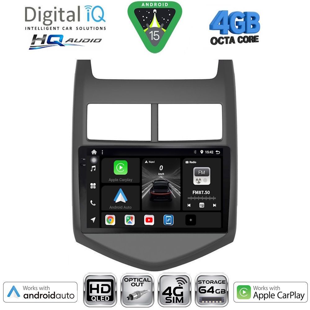 DIGITAL IQ BXK 19074A_CPAA (9inc) MULTIMEDIA TABLET for CHEVROLET AVEO mod. 2011-2014 DIGITAL IQ BXK 19074A_CPAA (9inc) MULTIMEDIA TABLET for CHEVROLET AVEO mod. 2011-2014