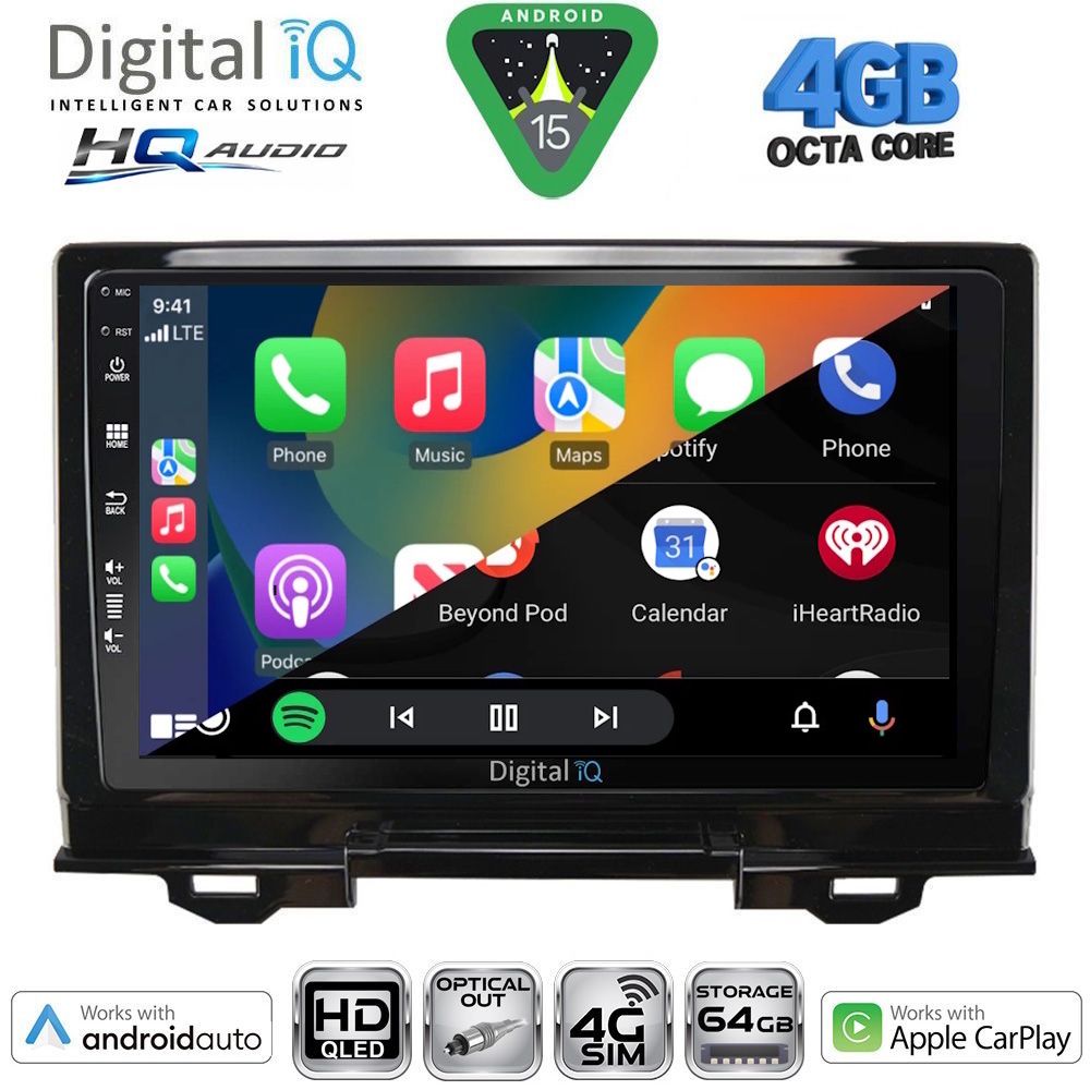 DIGITAL IQ BXK 19202A_CPAA (9inc) MULTIMEDIA TABLET for HONDA HRV mod. 202A1-202A6 DIGITAL IQ BXK 19202A_CPAA (9inc) MULTIMEDIA TABLET for HONDA HRV mod. 202A1-202A6