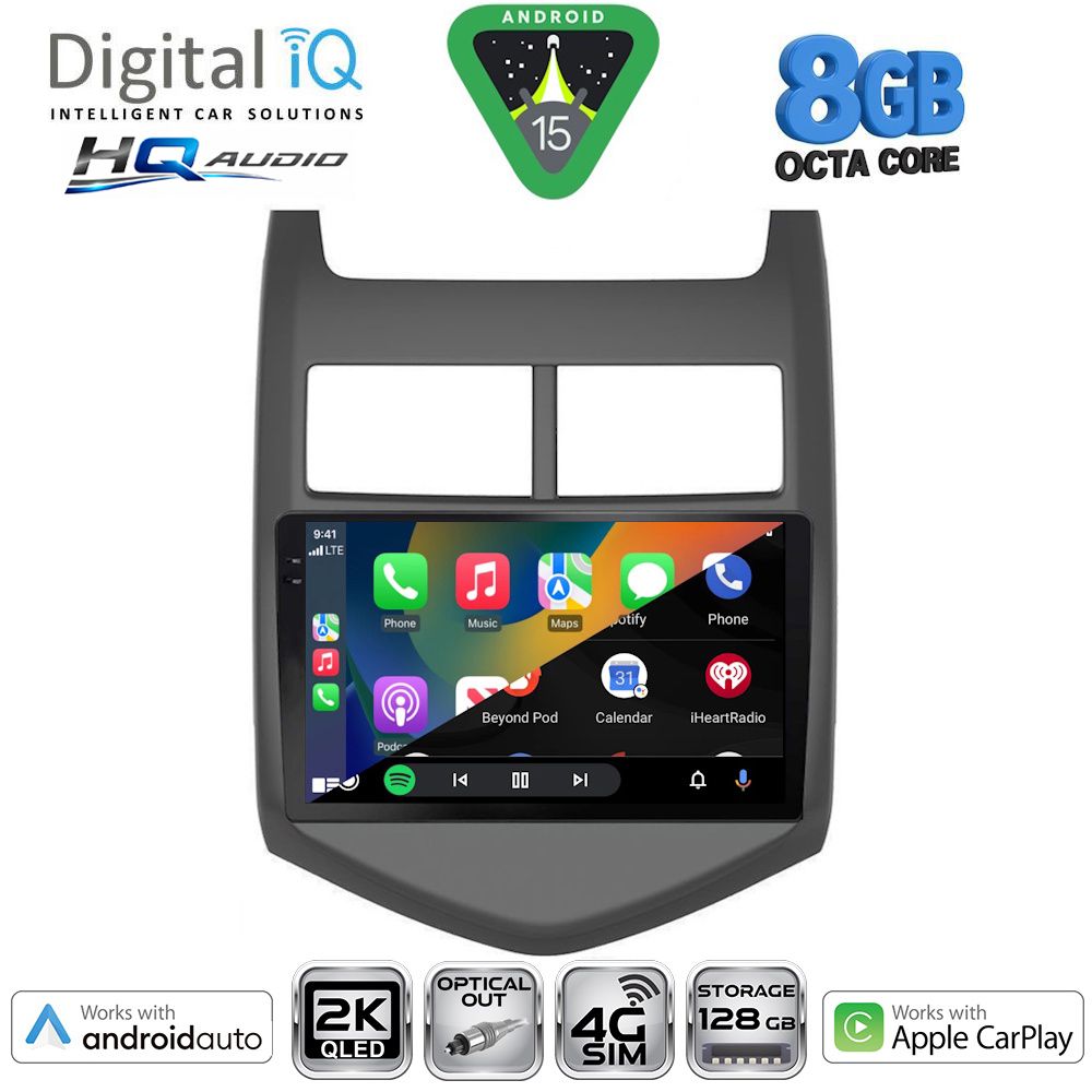 DIGITAL IQ BXK 20074A_CPAA (9inc) MULTIMEDIA TABLET for CHEVROLET AVEO mod. 2011-2014 DIGITAL IQ BXK 20074A_CPAA (9inc) MULTIMEDIA TABLET for CHEVROLET AVEO mod. 2011-2014