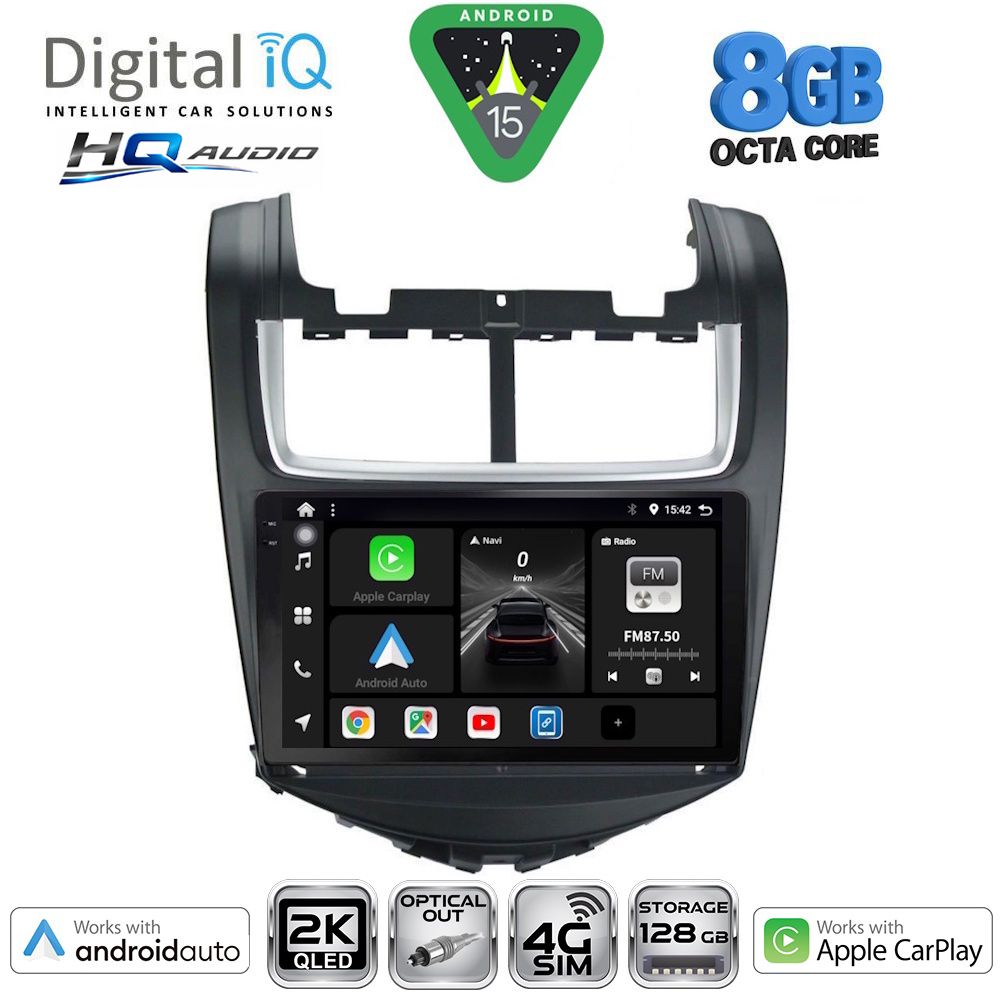 DIGITAL IQ BXK 20074B_CPAA (9inc) MULTIMEDIA TABLET for CHEVROLET AVEO mod. 2014-2017 DIGITAL IQ BXK 20074B_CPAA (9inc) MULTIMEDIA TABLET for CHEVROLET AVEO mod. 2014-2017