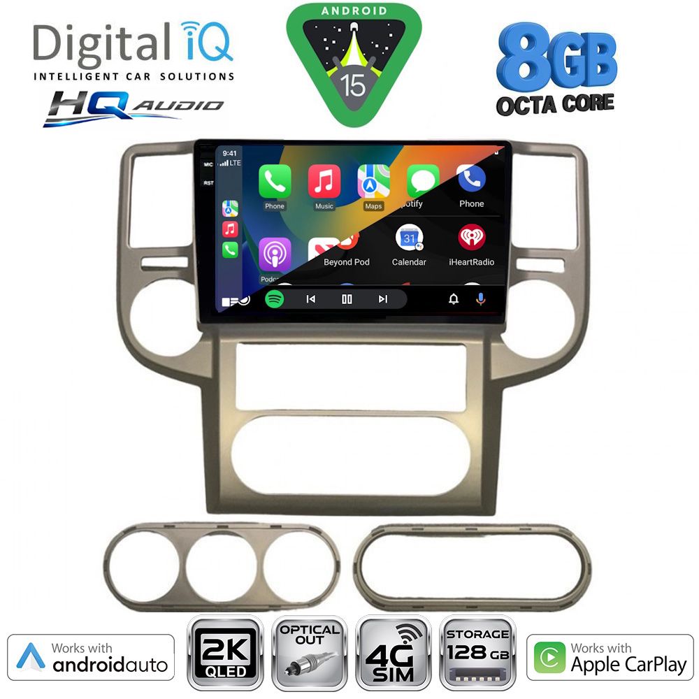 DIGITAL IQ BXK 20475B_CPAA (10inc) MULTIMEDIA TABLET for NISSAN XTRAIL mod. 2004-2007 DIGITAL IQ BXK 20475B_CPAA (10inc) MULTIMEDIA TABLET for NISSAN XTRAIL mod. 2004-2007