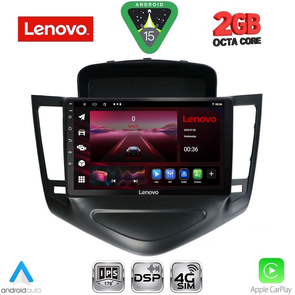LENOVO LVF 5076A_CPA (9inc) MULTIMEDIA TABLET for CHEVROLET CRUZE mod. 2008-2012 LENOVO LVF 5076A_CPA (9inc) MULTIMEDIA TABLET for CHEVROLET CRUZE mod. 2008-2012