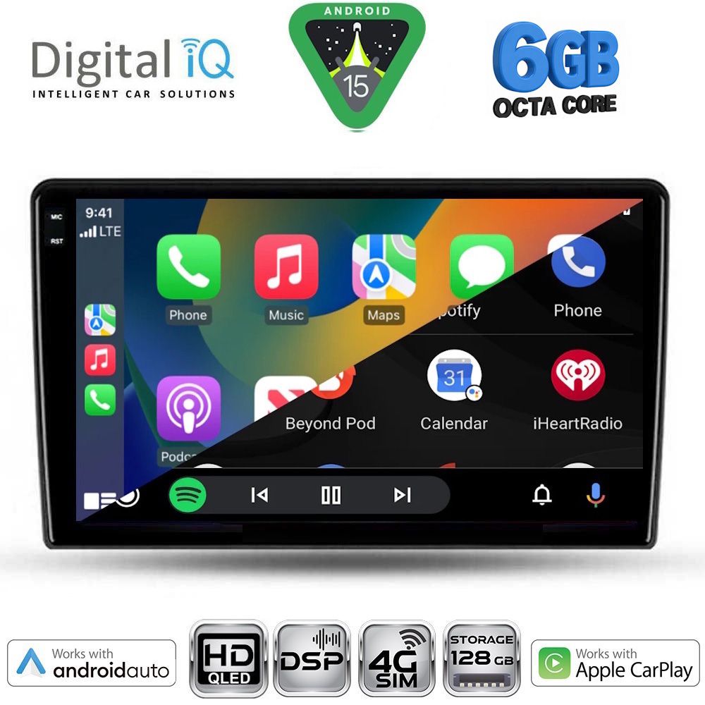DIGITAL IQ BXF 17026A_CPAA (9inc) MULTIMEDIA TABLET for ALFA ROMEO GIULIETTA mod 2014-2020 DIGITAL IQ BXF 17026A_CPAA (9inc) MULTIMEDIA TABLET for ALFA ROMEO GIULIETTA mod 2014-2020