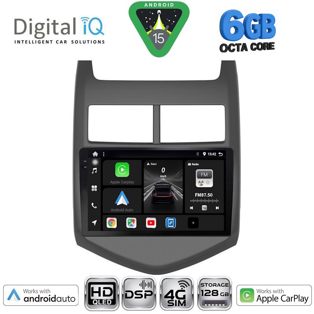 DIGITAL IQ BXF 17074A_CPAA (9inc) MULTIMEDIA TABLET for CHEVROLET AVEO mod. 2011-2014 DIGITAL IQ BXF 17074A_CPAA (9inc) MULTIMEDIA TABLET for CHEVROLET AVEO mod. 2011-2014