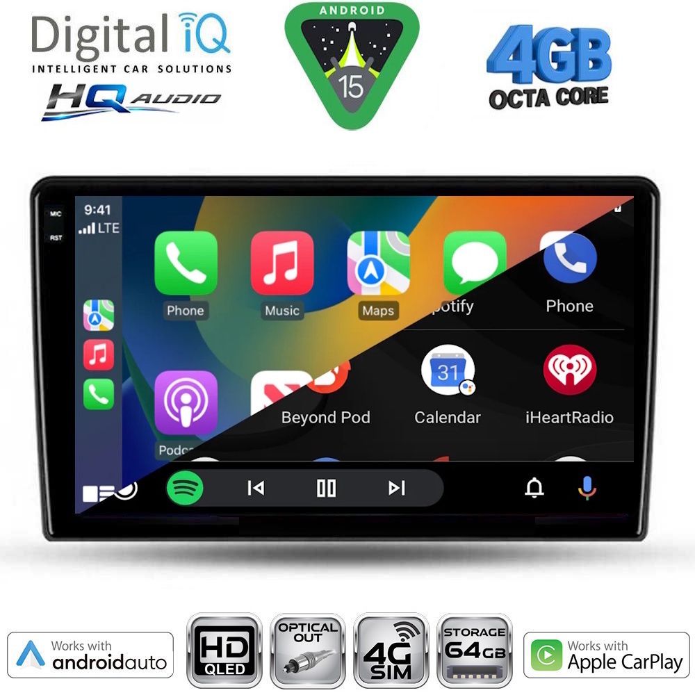 DIGITAL IQ BXK 19026A_CPAA (9inc) MULTIMEDIA TABLET for ALFA ROMEO GIULIETTA mod 2014-2020 DIGITAL IQ BXK 19026A_CPAA (9inc) MULTIMEDIA TABLET for ALFA ROMEO GIULIETTA mod 2014-2020