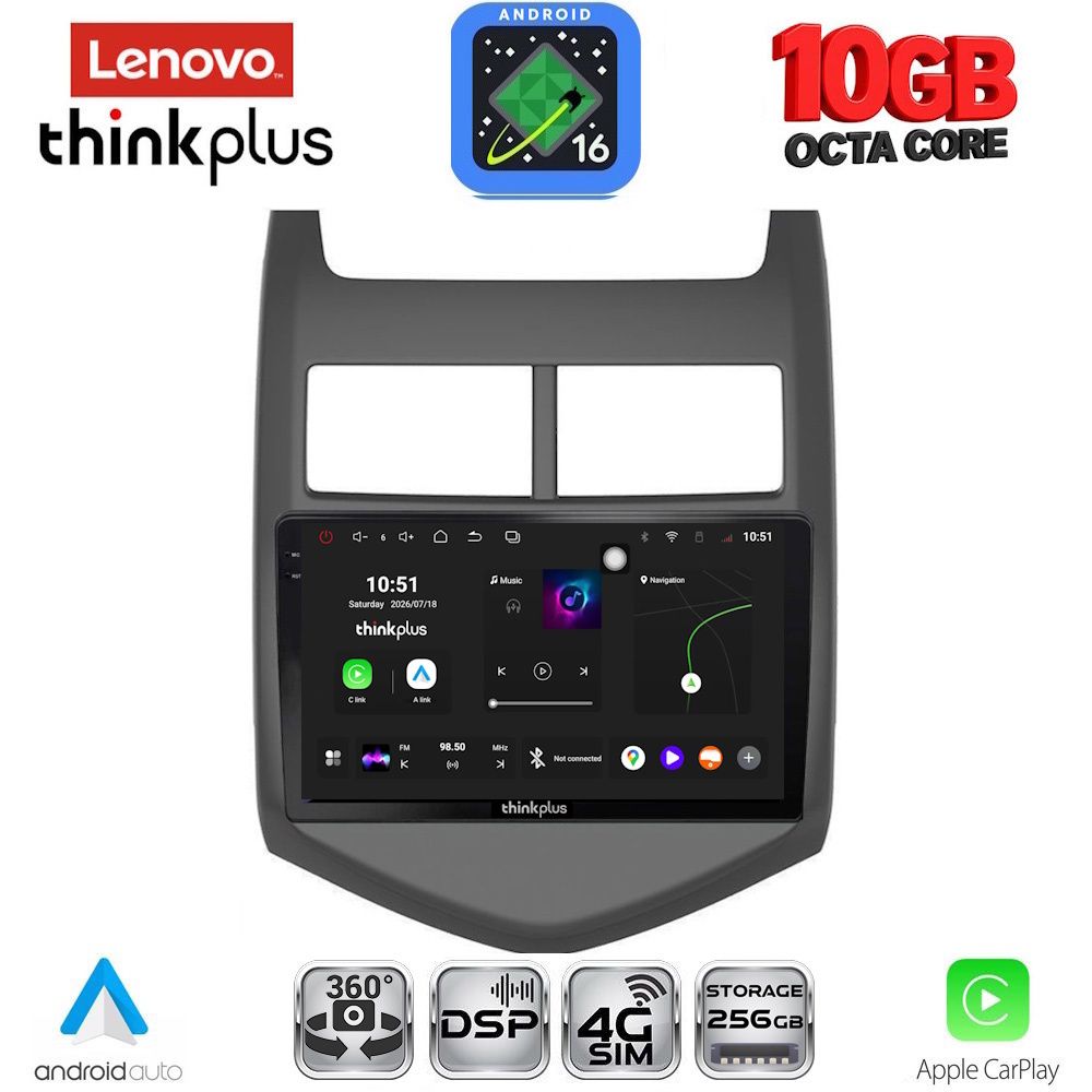 LENOVO LTM 11074A_CPA (9inc) MULTIMEDIA TABLET for CHEVROLET AVEO mod. 2011-2014 LENOVO LTM 11074A_CPA (9inc) MULTIMEDIA TABLET for CHEVROLET AVEO mod. 2011-2014