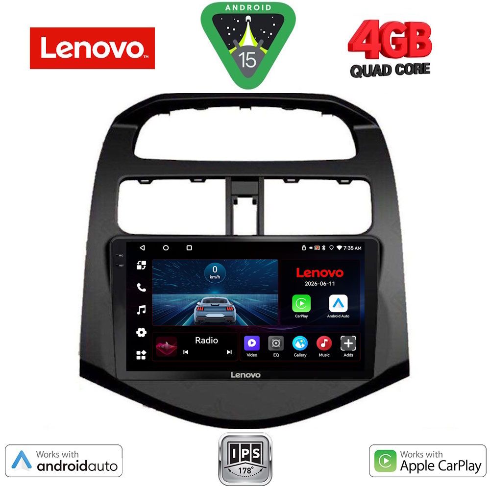 LENOVO LVE 8078A_CPAA (9inc) MULTIMEDIA TABLET for CHEVROLET SPARK mod. 2009-2015 LENOVO LVE 8078A_CPAA (9inc) MULTIMEDIA TABLET for CHEVROLET SPARK mod. 2009-2015