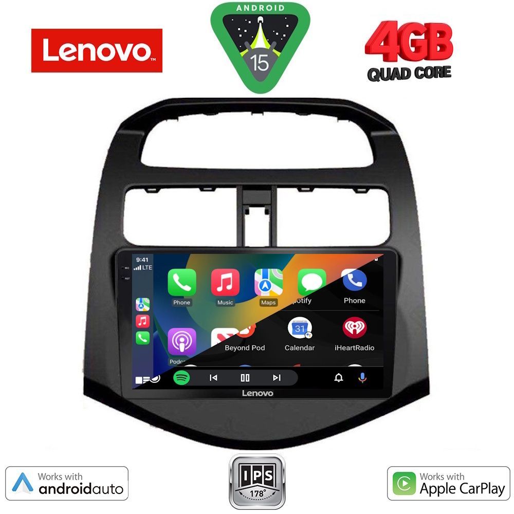 LENOVO LVE 8078A_CPAA (9inc) MULTIMEDIA TABLET for CHEVROLET SPARK mod. 2009-2015 LENOVO LVE 8078A_CPAA (9inc) MULTIMEDIA TABLET for CHEVROLET SPARK mod. 2009-2015