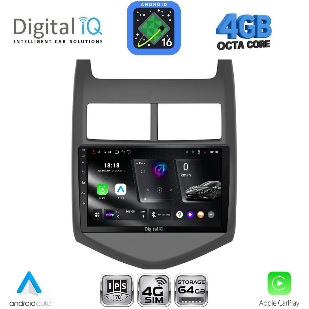 DIGITAL IQ RTG 6074A_CPA (9inc) MULTIMEDIA TABLET for CHEVROLET AVEO mod. 2011-2014 DIGITAL IQ RTG 6074A_CPA (9inc) MULTIMEDIA TABLET for CHEVROLET AVEO mod. 2011-2014