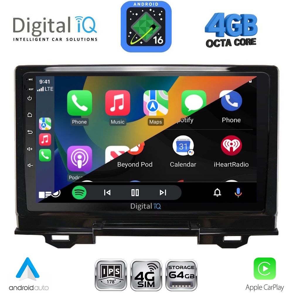 DIGITAL IQ RTG 6202A_CPA (9inc) MULTIMEDIA TABLET for HONDA HRV mod. 202A1-202A6 DIGITAL IQ RTG 6202A_CPA (9inc) MULTIMEDIA TABLET for HONDA HRV mod. 202A1-202A6