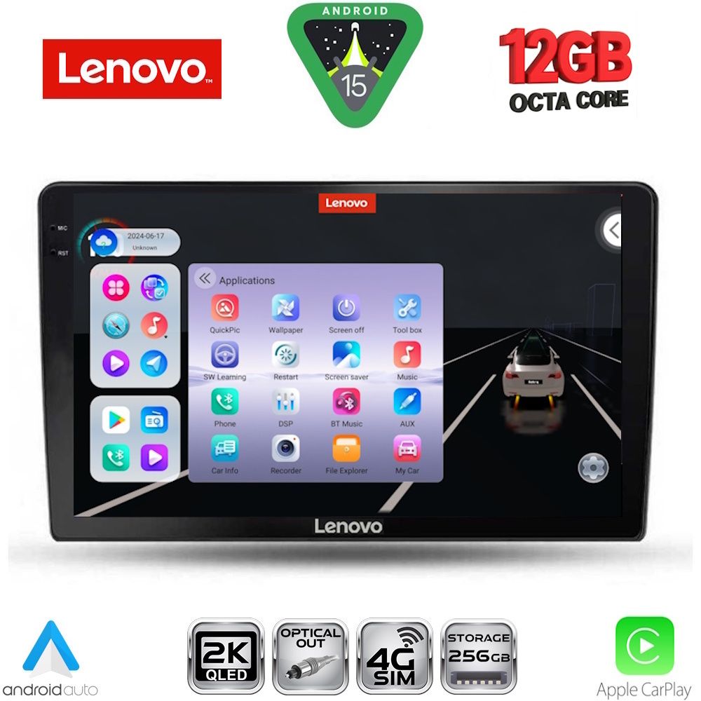 LENOVO SSZ 12105_CPA (9inc) MULTIMEDIA TABLET for DACIA DUSTER mod. 2024+ LENOVO SSZ 12105_CPA (9inc) MULTIMEDIA TABLET for DACIA DUSTER mod. 2024+