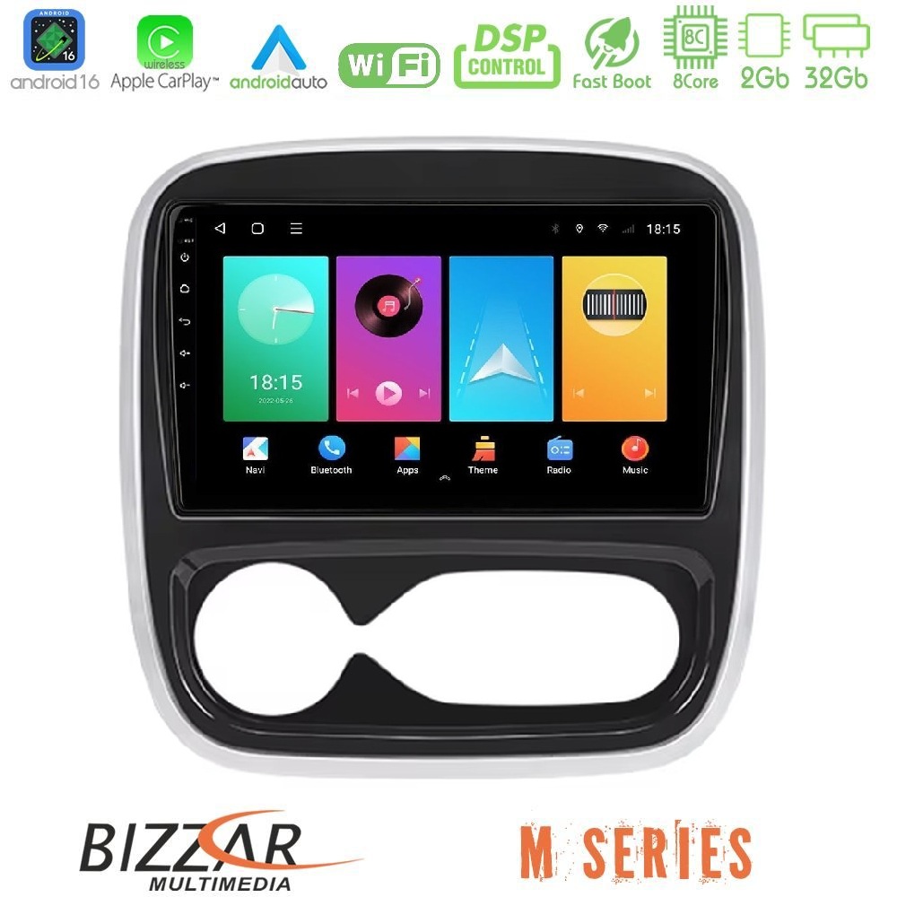 Bizzar M Series 8Core Android16 2+32GB Renault/Nissan/Opel/Fiat Navigation Multimedia Tablet 9 (AUTO A/C) Bizzar M Series 8Core Android16 2+32GB Renault/Nissan/Opel/Fiat Navigation Multimedia Tablet 9 (AUTO A/C)