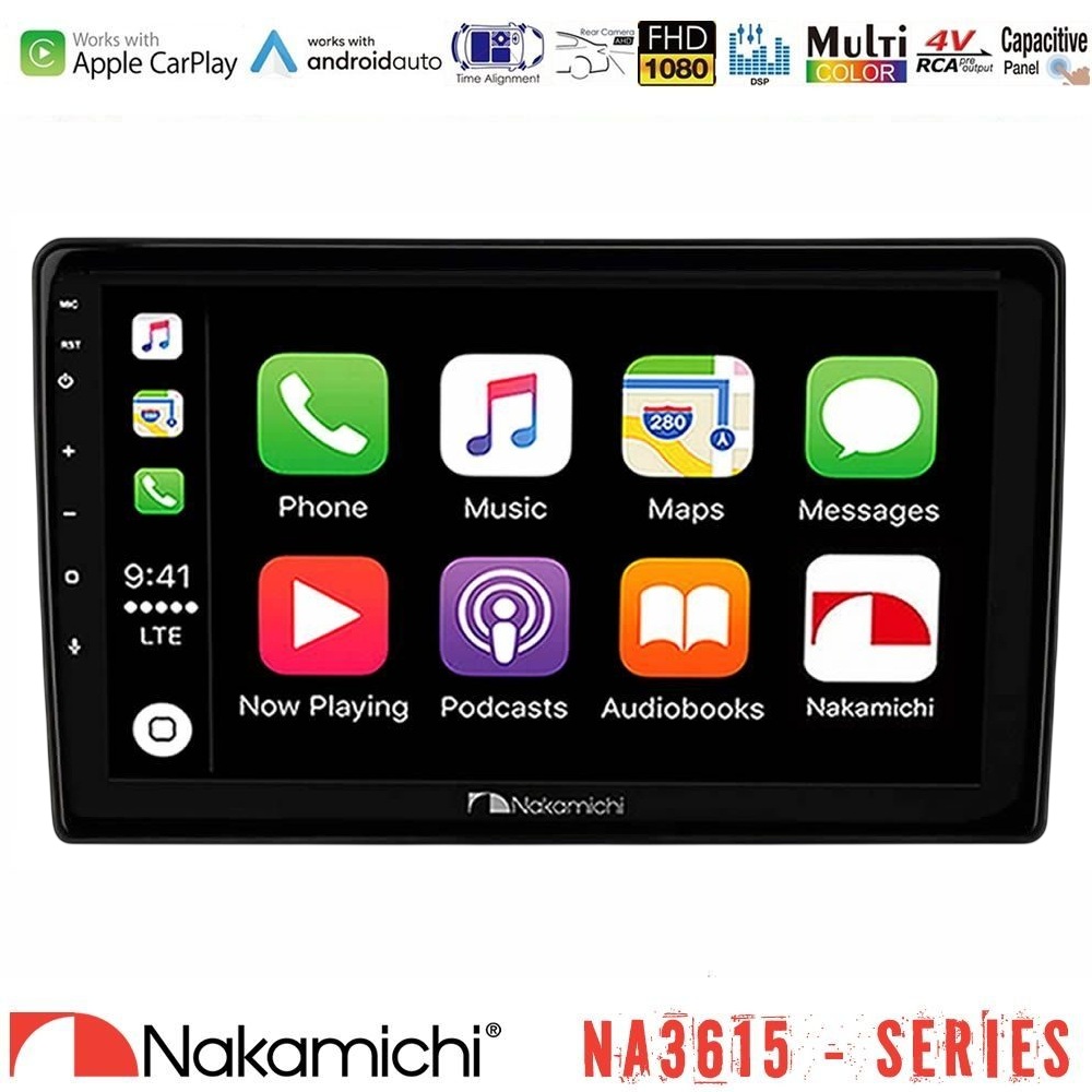 Nakamichi NA3615 Series Με Wireless Carplay & Android Auto Mercedes C/CLK/G Class (W203/W209) Media Station Tablet 9 Nakamichi NA3615 Series Με Wireless Carplay & Android Auto Mercedes C/CLK/G Class (W203/W209) Media Station Tablet 9