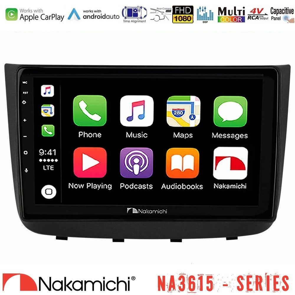 Nakamichi NA3615 Series Με Wireless Carplay & Android Auto Mercedes Vito/Viano 2003-2006 Media Station Tablet 9 Nakamichi NA3615 Series Με Wireless Carplay & Android Auto Mercedes Vito/Viano 2003-2006 Media Station Tablet 9