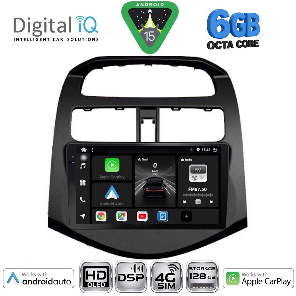 DIGITAL IQ BXF 17078A_CPAA (9inc) MULTIMEDIA TABLET for CHEVROLET SPARK mod. 2009-2015 DIGITAL IQ BXF 17078A_CPAA (9inc) MULTIMEDIA TABLET for CHEVROLET SPARK mod. 2009-2015