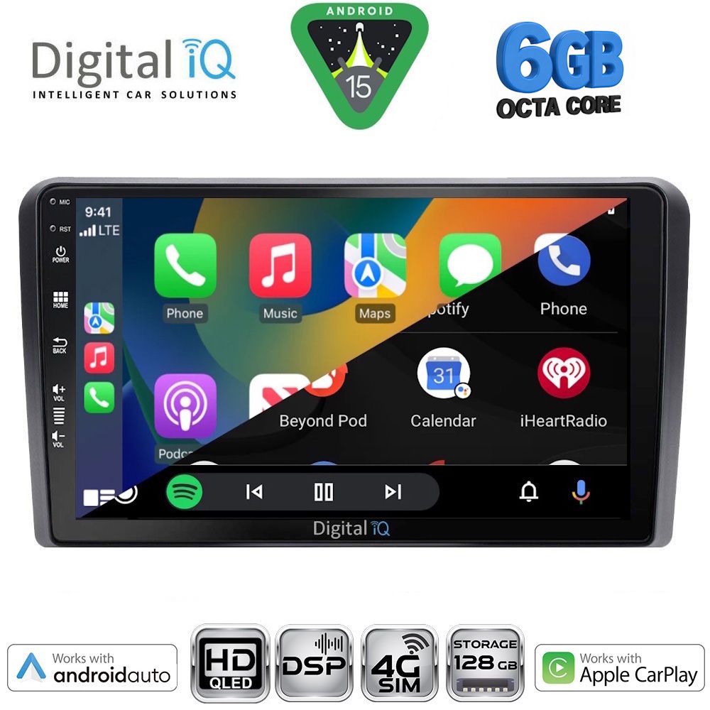 DIGITAL IQ BXF 17221A_CPAA (9inc) MULTIMEDIA TABLET for HYUNDAI H1 mod. 2007-2020 DIGITAL IQ BXF 17221A_CPAA (9inc) MULTIMEDIA TABLET for HYUNDAI H1 mod. 2007-2020