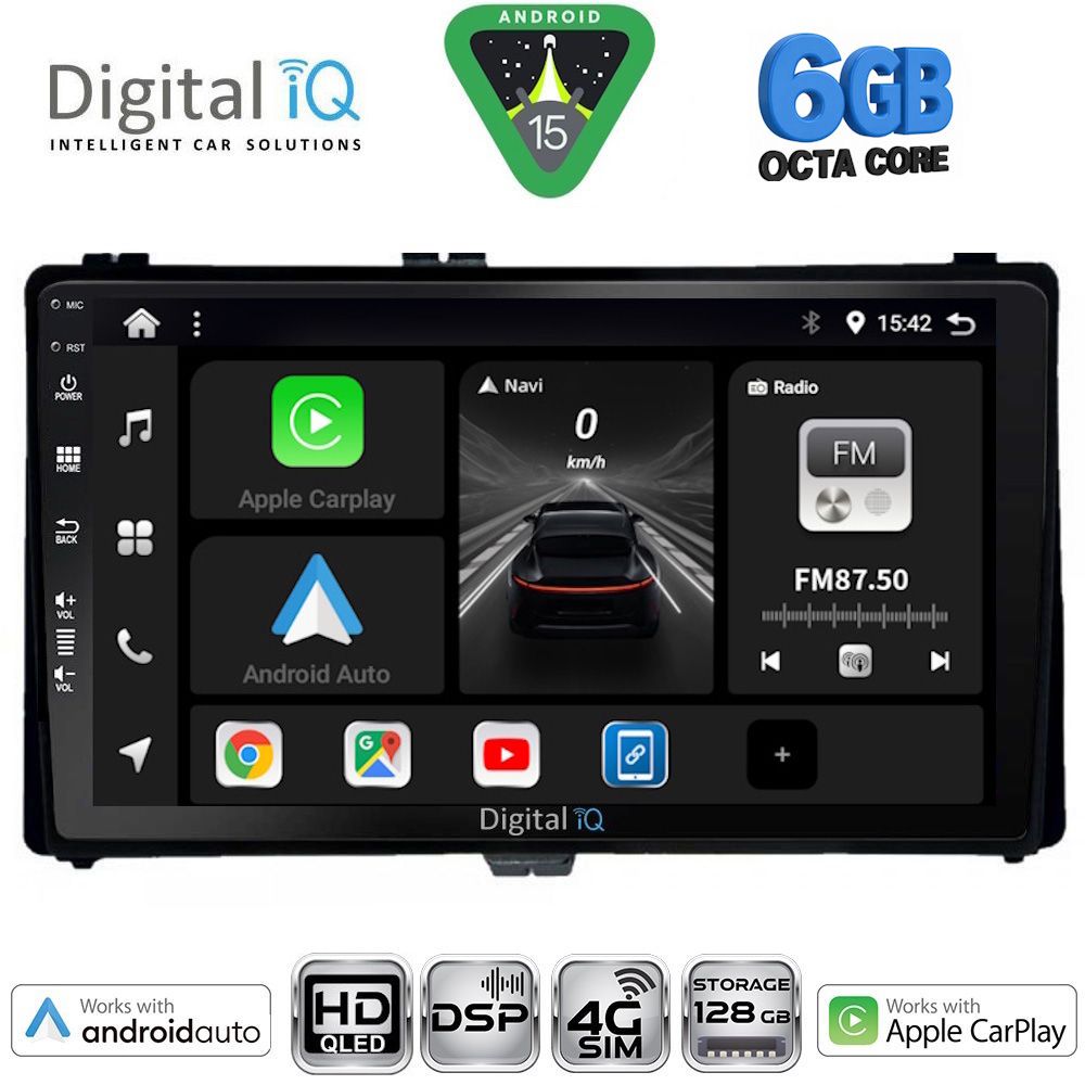 DIGITAL IQ BXF 17703A_CPAA (9inc) MULTIMEDIA TABLET for TOYOTA AURIS mod. 2015-2021 – AYGO X mod. 2022-2026 – COROLLA mod. 2017-2019 DIGITAL IQ BXF 17703A_CPAA (9inc) MULTIMEDIA TABLET for TOYOTA AURIS mod. 2015-2021 – AYGO X mod. 2022-2026 – COROLLA mod. 2017-2019