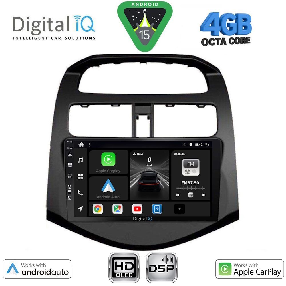 DIGITAL IQ BXF 16078A_CPAA (9inc) MULTIMEDIA TABLET for CHEVROLET SPARK mod. 2009-2015 DIGITAL IQ BXF 16078A_CPAA (9inc) MULTIMEDIA TABLET for CHEVROLET SPARK mod. 2009-2015