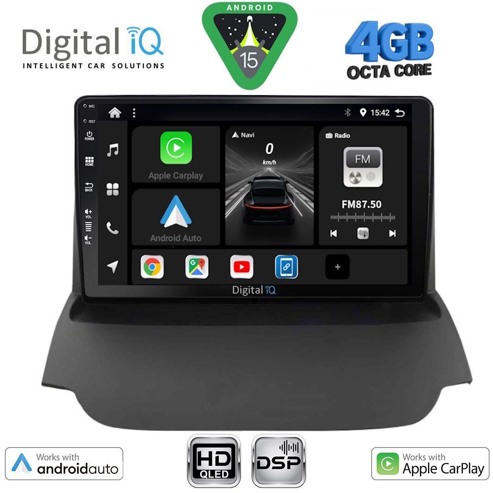 DIGITAL IQ BXF 16151A_CPAA (9inc) MULTIMEDIA TABLET for FORD ECOSPORT mod. 2012-2018 DIGITAL IQ BXF 16151A_CPAA (9inc) MULTIMEDIA TABLET for FORD ECOSPORT mod. 2012-2018