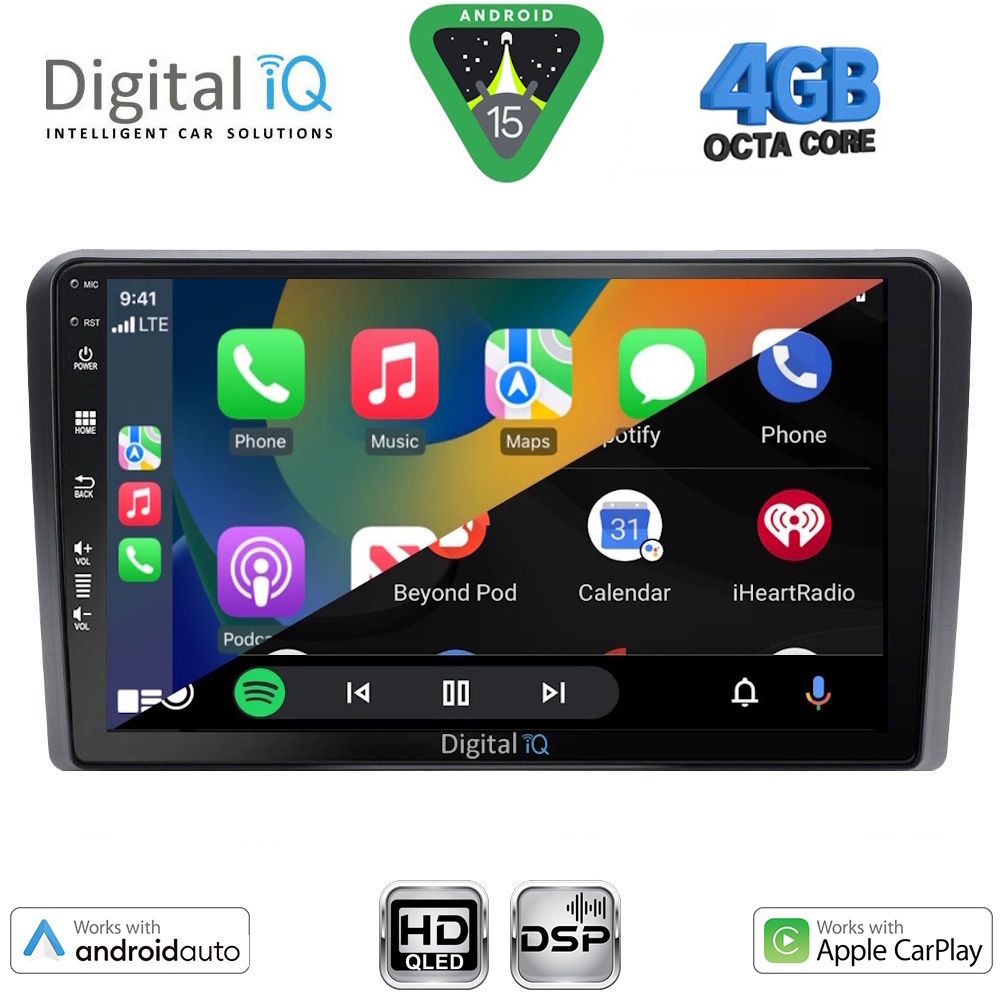 DIGITAL IQ BXF 16221A_CPAA (9inc) MULTIMEDIA TABLET for HYUNDAI H1 mod. 2007-2020 DIGITAL IQ BXF 16221A_CPAA (9inc) MULTIMEDIA TABLET for HYUNDAI H1 mod. 2007-2020