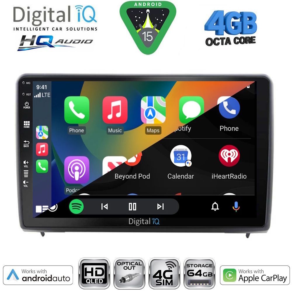 DIGITAL IQ BXK 19151B_CPAA (10inc) MULTIMEDIA TABLET for FORD ECOSPORT mod. 2018-2023 DIGITAL IQ BXK 19151B_CPAA (10inc) MULTIMEDIA TABLET for FORD ECOSPORT mod. 2018-2023
