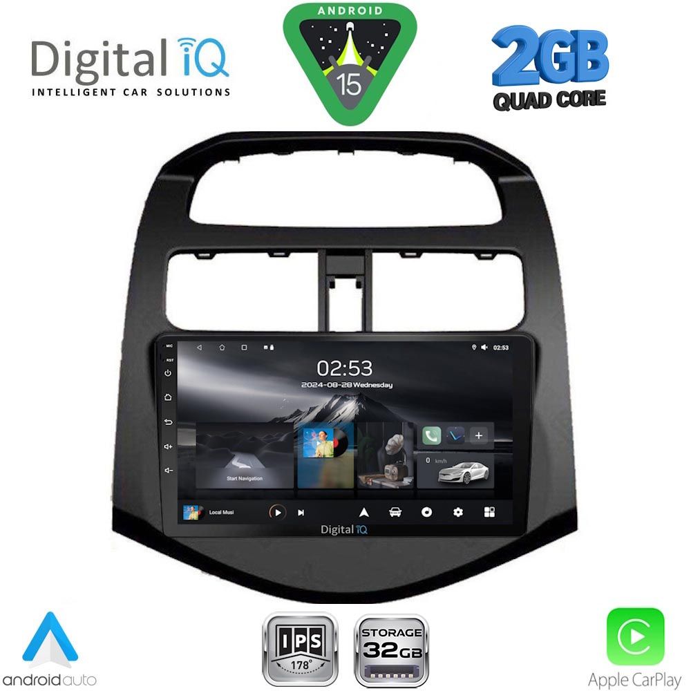 DIGITAL IQ RSD 1078A_CPA (9inc) MULTIMEDIA TABLET for CHEVROLET SPARK mod. 2009-2015 DIGITAL IQ RSD 1078A_CPA (9inc) MULTIMEDIA TABLET for CHEVROLET SPARK mod. 2009-2015