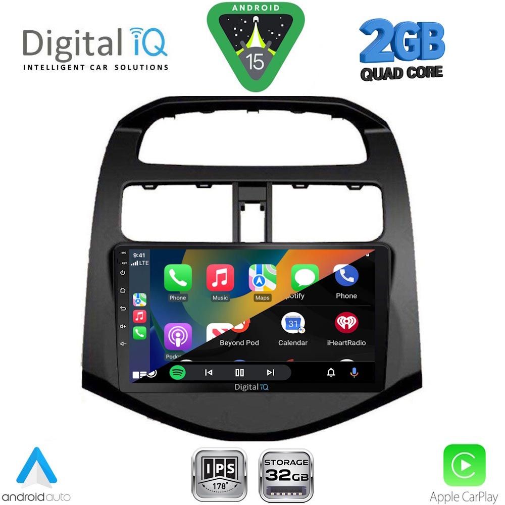 DIGITAL IQ RSD 1078A_CPA (9inc) MULTIMEDIA TABLET for CHEVROLET SPARK mod. 2009-2015 DIGITAL IQ RSD 1078A_CPA (9inc) MULTIMEDIA TABLET for CHEVROLET SPARK mod. 2009-2015