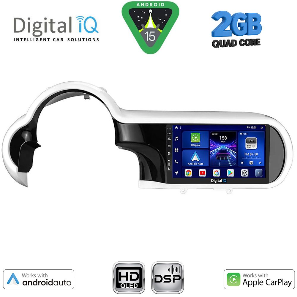 DIGITAL IQ BXC 3561_CPAA (9inc) MULTIMEDIA TABLET for RENAULT TWINGO mod. 2014-2024 DIGITAL IQ BXC 3561_CPAA (9inc) MULTIMEDIA TABLET for RENAULT TWINGO mod. 2014-2024