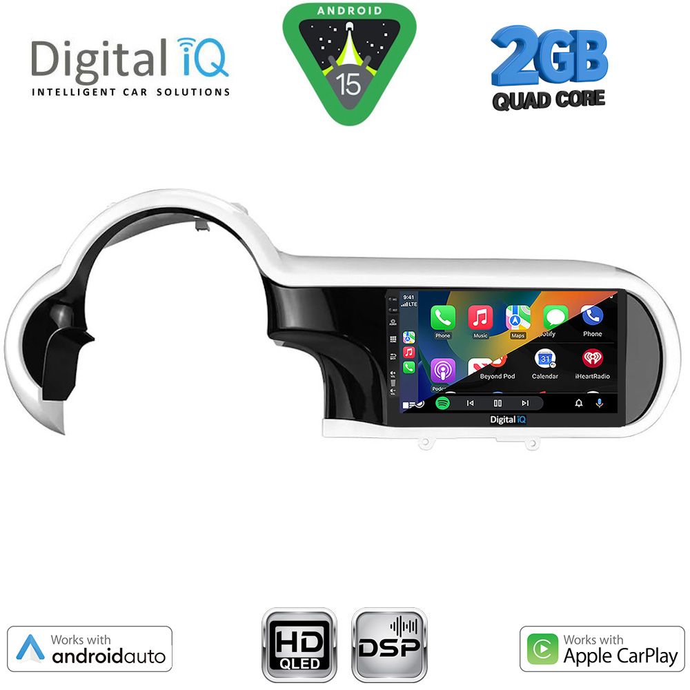 DIGITAL IQ BXC 3561_CPAA (9inc) MULTIMEDIA TABLET for RENAULT TWINGO mod. 2014-2024 DIGITAL IQ BXC 3561_CPAA (9inc) MULTIMEDIA TABLET for RENAULT TWINGO mod. 2014-2024