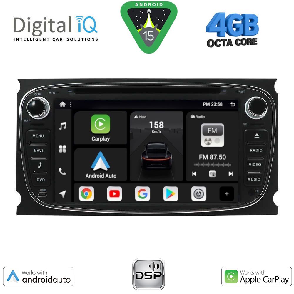 DIGITAL IQ BXF 603BL_CPAA (7" DVD) MULTIMEDIA SYSTEM for FORD mod. 2007-2011 DIGITAL IQ BXF 603BL_CPAA (7" DVD) MULTIMEDIA SYSTEM for FORD mod. 2007-2011