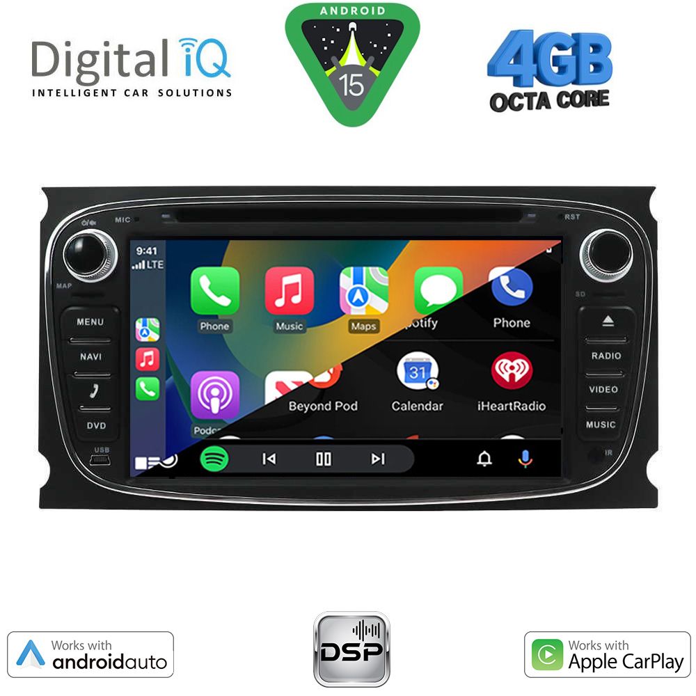 DIGITAL IQ BXF 603BL_CPAA (7" DVD) MULTIMEDIA SYSTEM for FORD mod. 2007-2011 DIGITAL IQ BXF 603BL_CPAA (7" DVD) MULTIMEDIA SYSTEM for FORD mod. 2007-2011