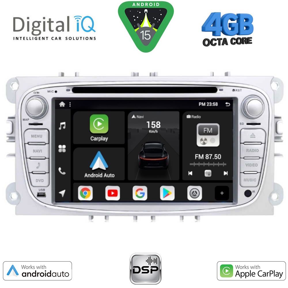 DIGITAL IQ BXF 603SL_CPAA (7" DVD) MULTIMEDIA SYSTEM for FORD mod. 2007-2011 DIGITAL IQ BXF 603SL_CPAA (7" DVD) MULTIMEDIA SYSTEM for FORD mod. 2007-2011