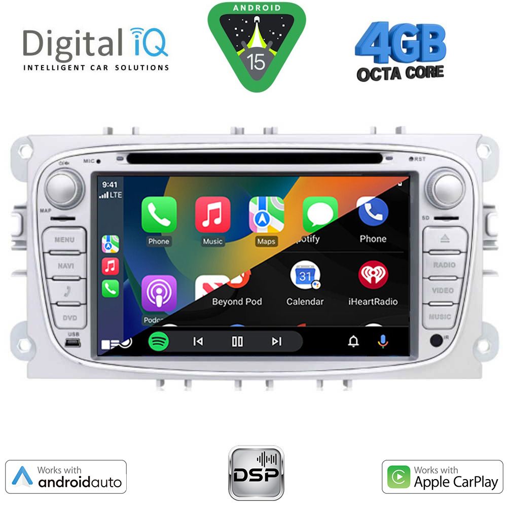 DIGITAL IQ BXF 603SL_CPAA (7" DVD) MULTIMEDIA SYSTEM for FORD mod. 2007-2011 DIGITAL IQ BXF 603SL_CPAA (7" DVD) MULTIMEDIA SYSTEM for FORD mod. 2007-2011