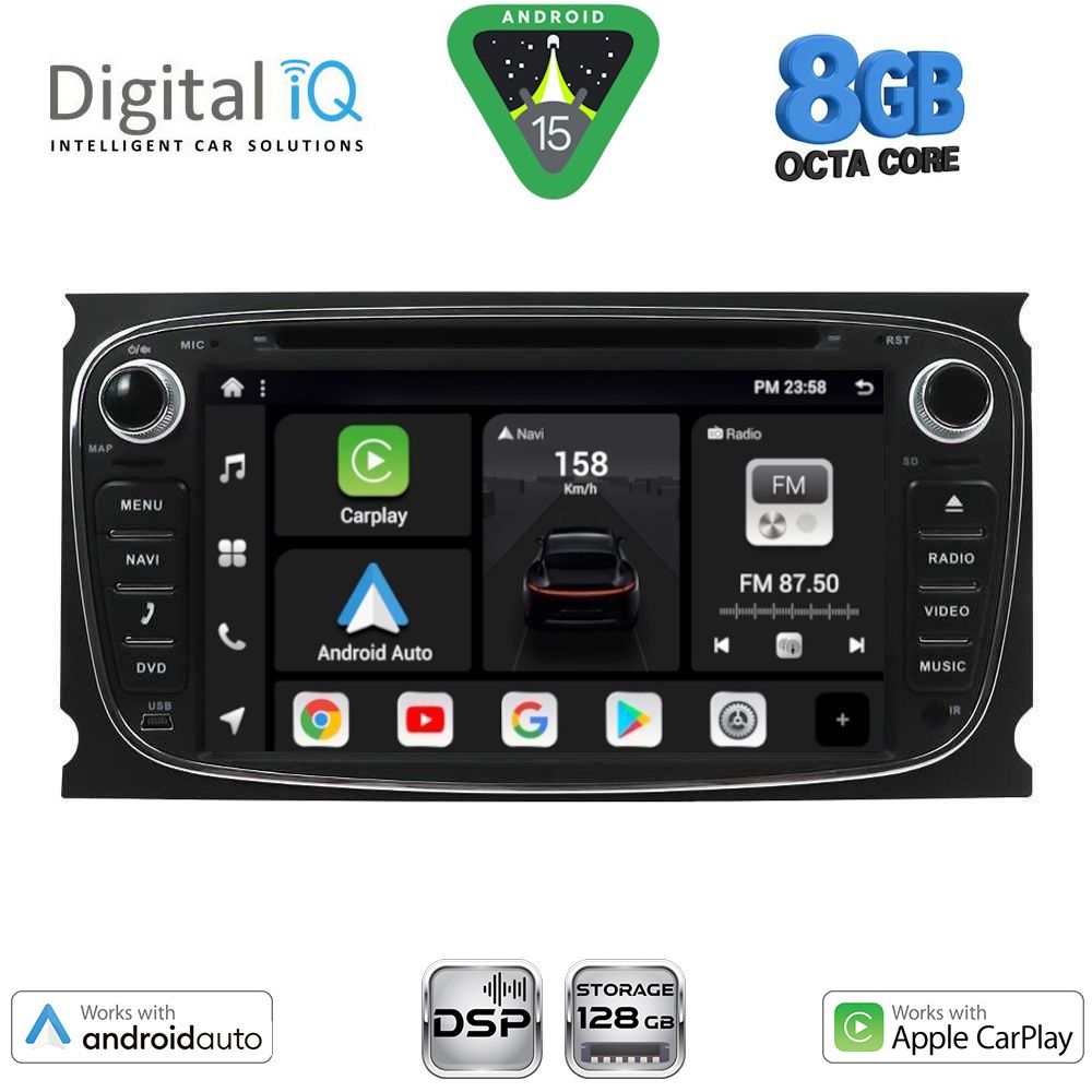 DIGITAL IQ BXF 703BL_CPAA (7" DVD) MULTIMEDIA SYSTEM for FORD mod. 2007-2011 DIGITAL IQ BXF 703BL_CPAA (7" DVD) MULTIMEDIA SYSTEM for FORD mod. 2007-2011