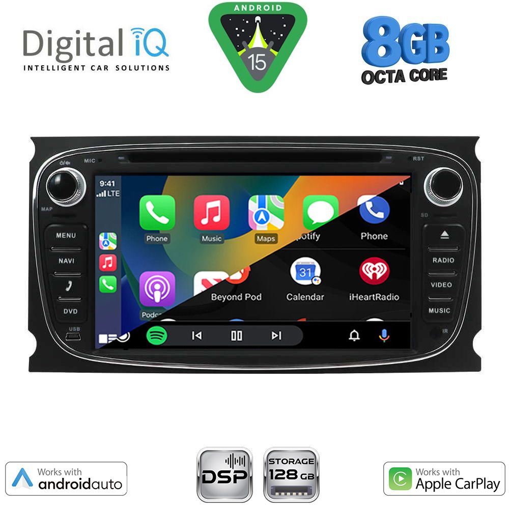 DIGITAL IQ BXF 703BL_CPAA (7" DVD) MULTIMEDIA SYSTEM for FORD mod. 2007-2011 DIGITAL IQ BXF 703BL_CPAA (7" DVD) MULTIMEDIA SYSTEM for FORD mod. 2007-2011